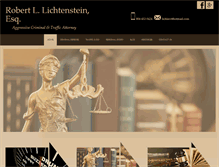 Tablet Screenshot of lichlaw.com